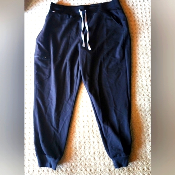 Figs PO 3752 Black Zamora  Jogger Scrub Pant Size XXL - Picture 1 of 2